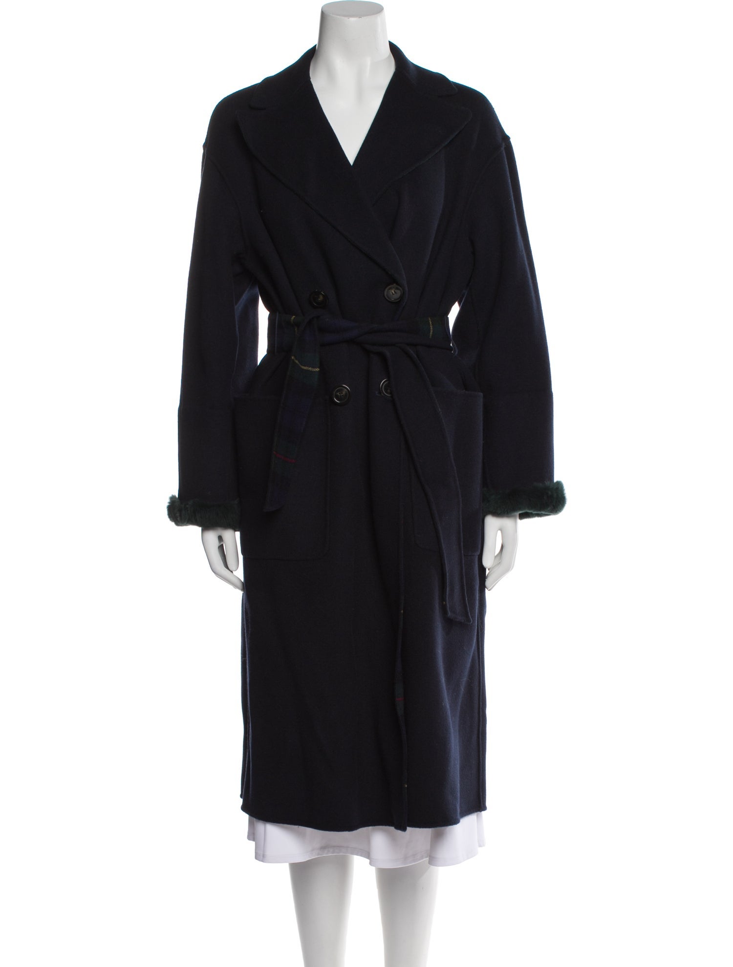Max Mara Wool Trench Coat