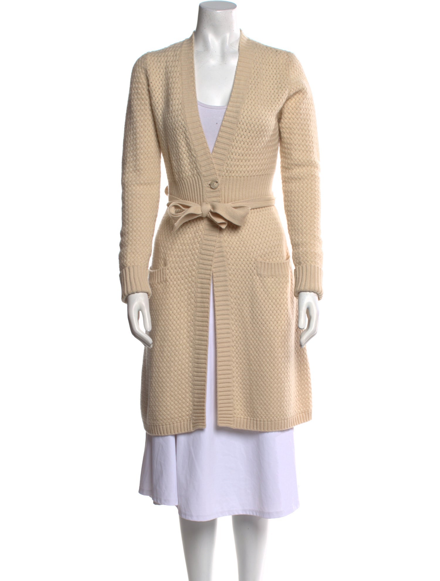 Max Mara Cashmere V-Neck Sweater