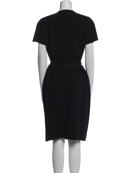 Max Mara Virgin Wool Midi Length Dress