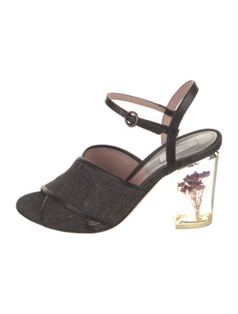 Max Mara Denim Sandals