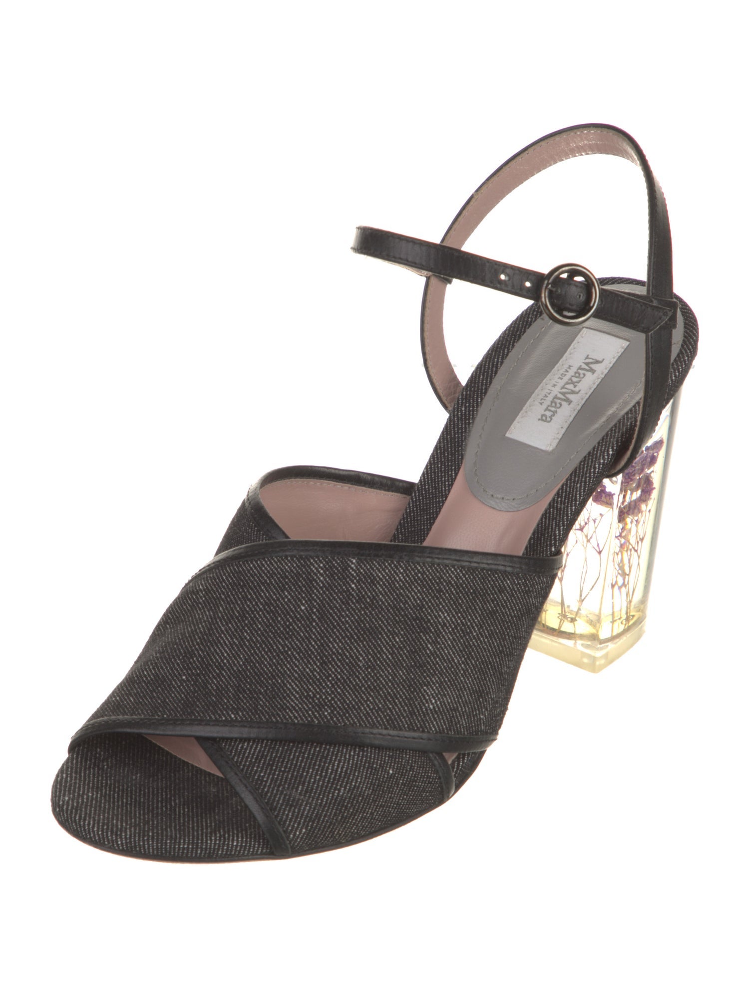 Max Mara Denim Sandals