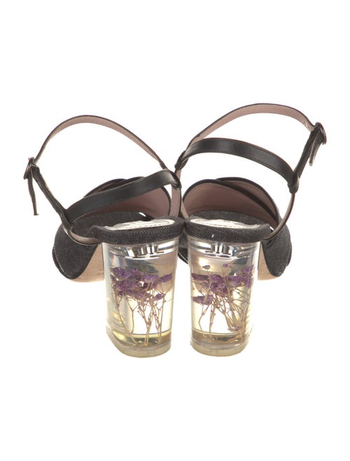 Max Mara Denim Sandals
