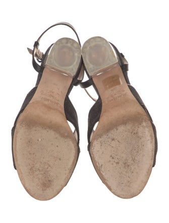 Max Mara Denim Sandals