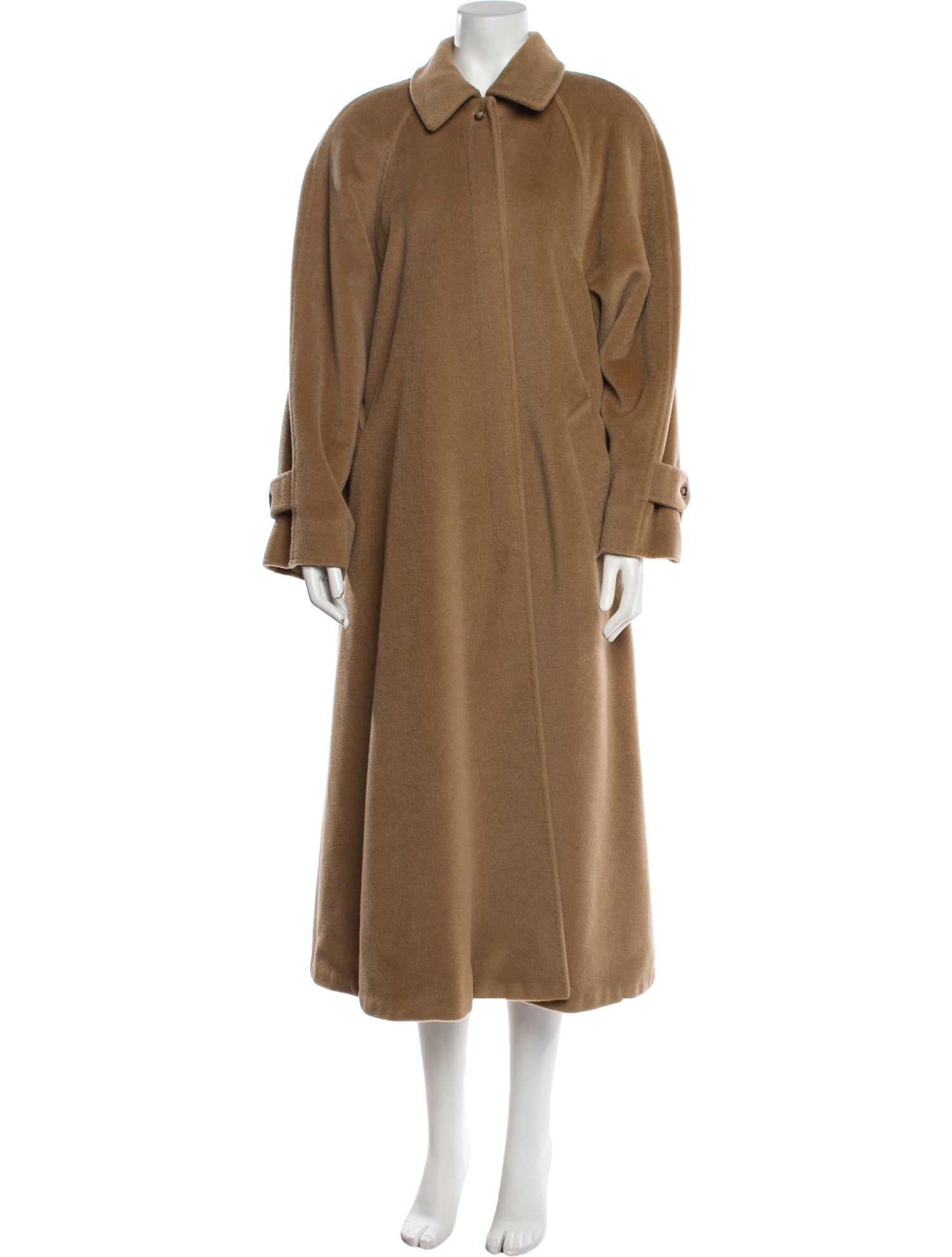 Max Mara Virgin Wool Trench Coat