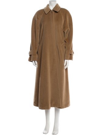 Max Mara Virgin Wool Trench Coat