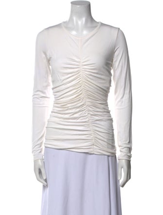 Max Mara V-Neck Long Sleeve Top