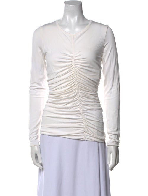 Max Mara V-Neck Long Sleeve Top