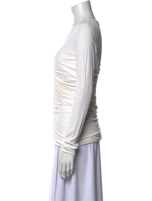 Max Mara V-Neck Long Sleeve Top