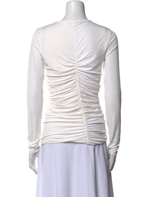 Max Mara V-Neck Long Sleeve Top