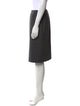 Max Mara Virgin Wool Knee-Length Skirt