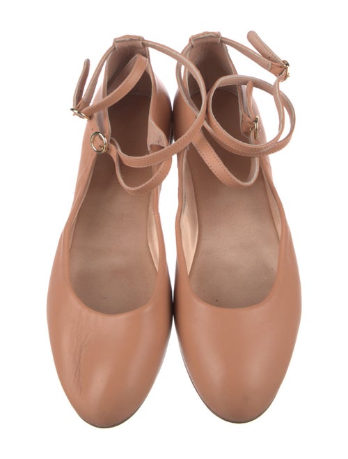Max Mara Leather Flats