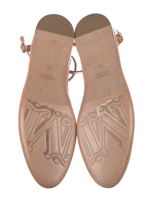 Max Mara Leather Flats