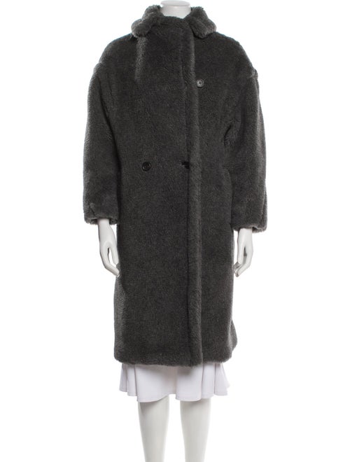 Max Mara Teddy Bear Icon Alpaca Fur Coat