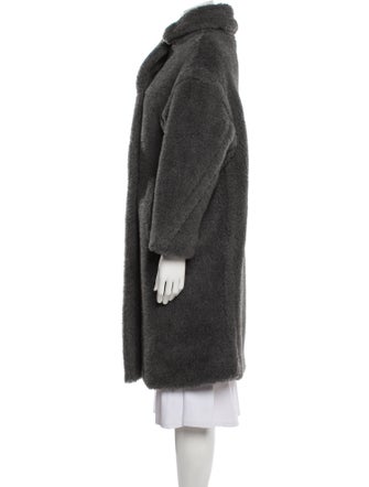 Max Mara Teddy Bear Icon Alpaca Fur Coat
