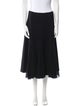 Max Mara Virgin Wool Midi Length Skirt