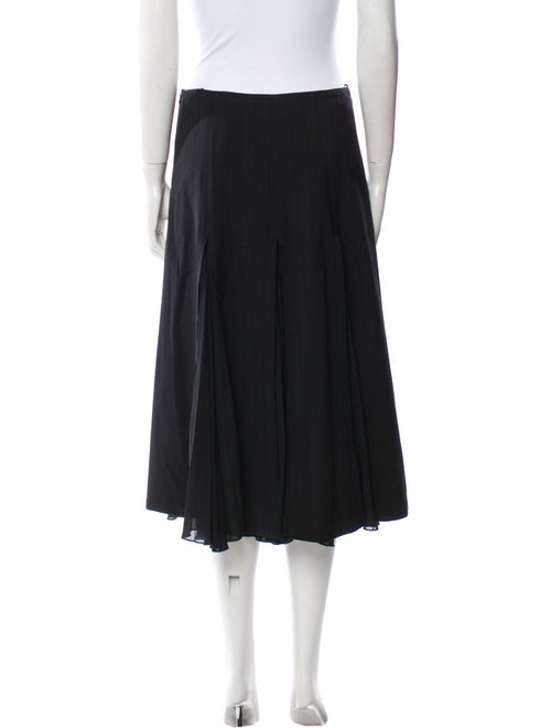 Max Mara Virgin Wool Midi Length Skirt