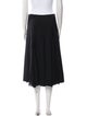 Max Mara Virgin Wool Midi Length Skirt