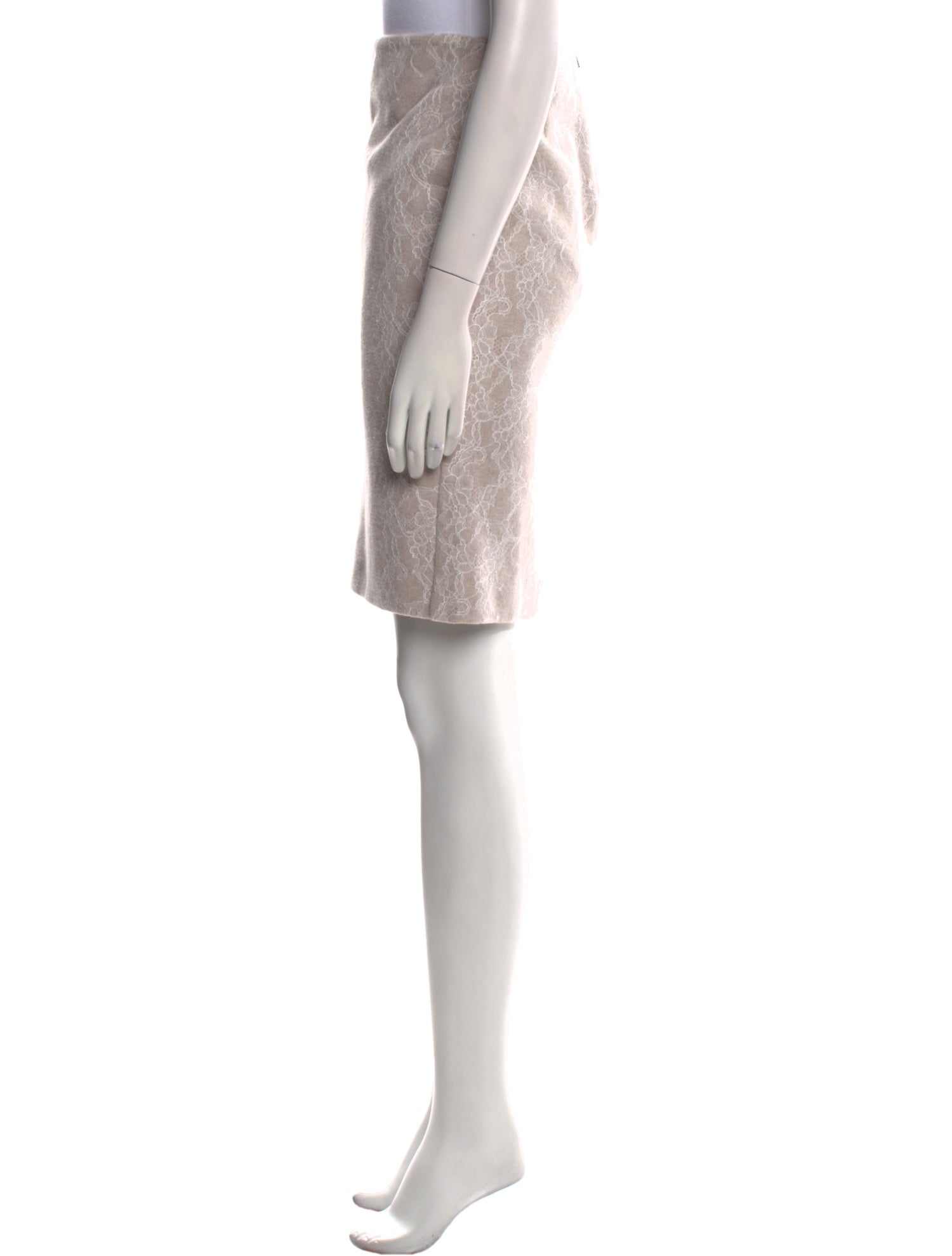 Max Mara Wool Knee-Length Skirt