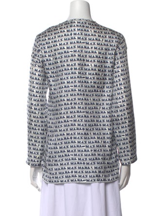 Max Mara Silk Printed Blouse