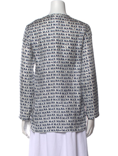 Max Mara Silk Printed Blouse