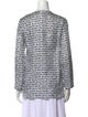 Max Mara Silk Printed Blouse