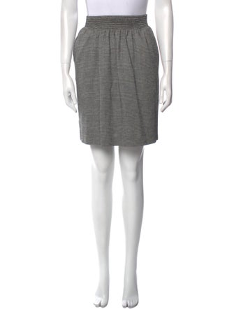 Max Mara Virgin Wool Knee-Length Skirt