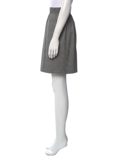 Max Mara Virgin Wool Knee-Length Skirt