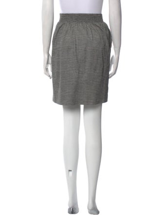 Max Mara Virgin Wool Knee-Length Skirt