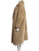Max Mara Camel Hair Faux Fur Coat