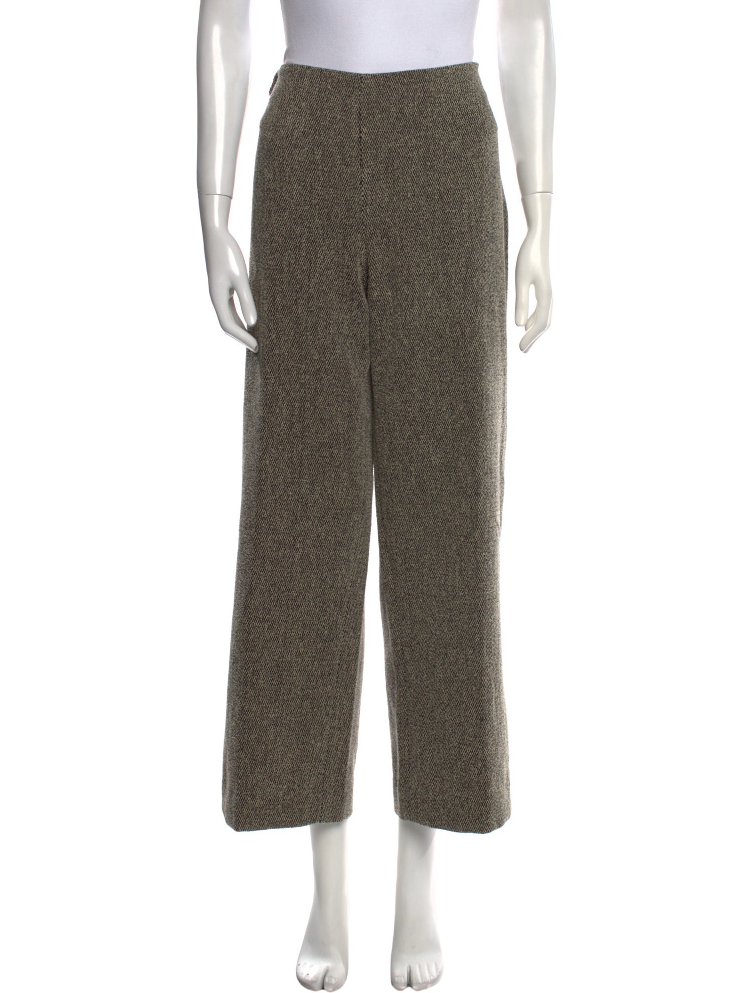 Max Mara Virgin Wool Straight Leg Pants