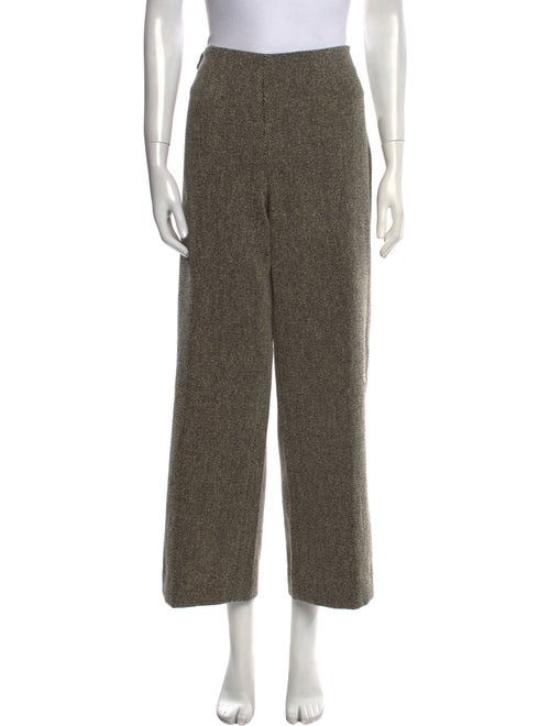 Max Mara Virgin Wool Straight Leg Pants