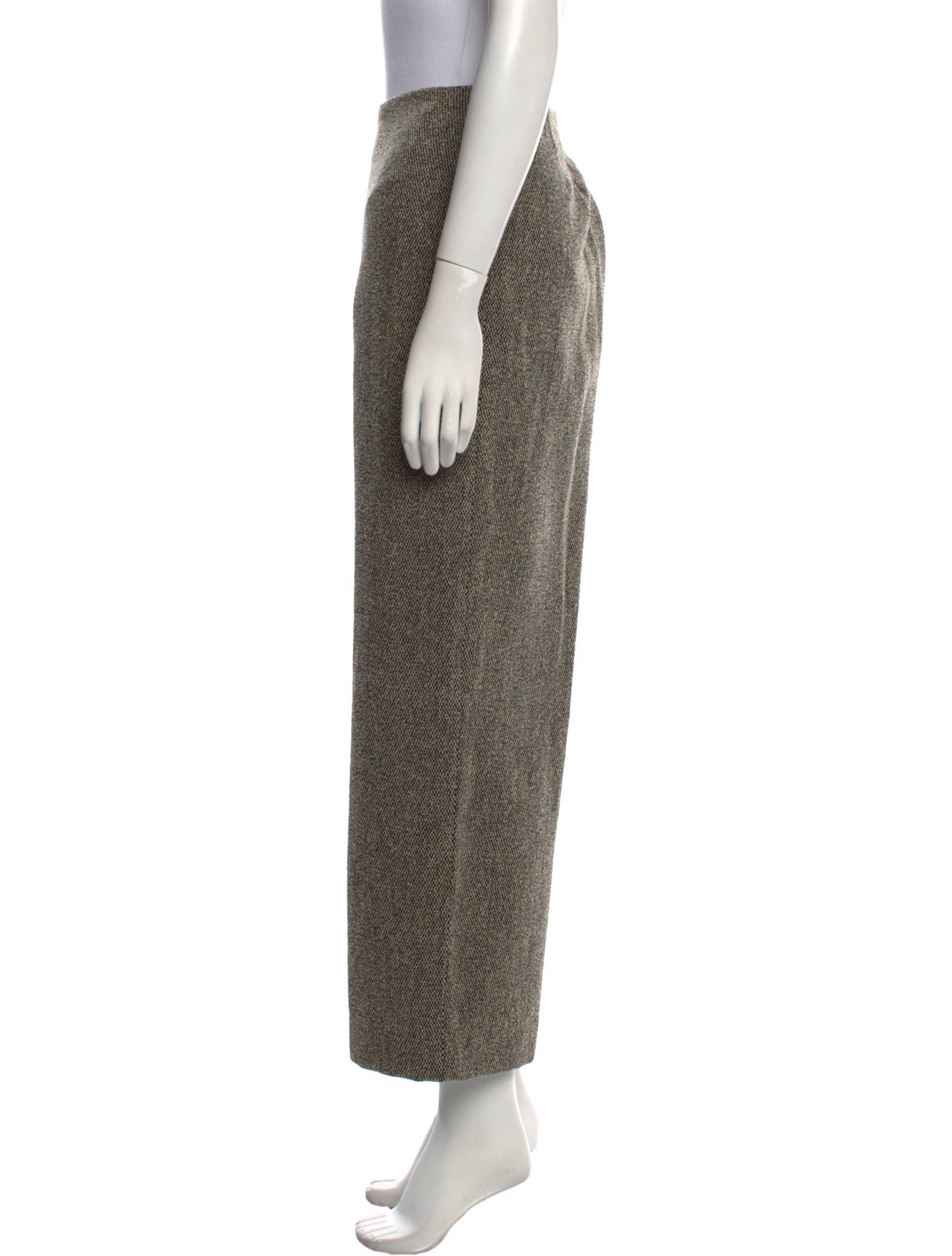 Max Mara Virgin Wool Straight Leg Pants