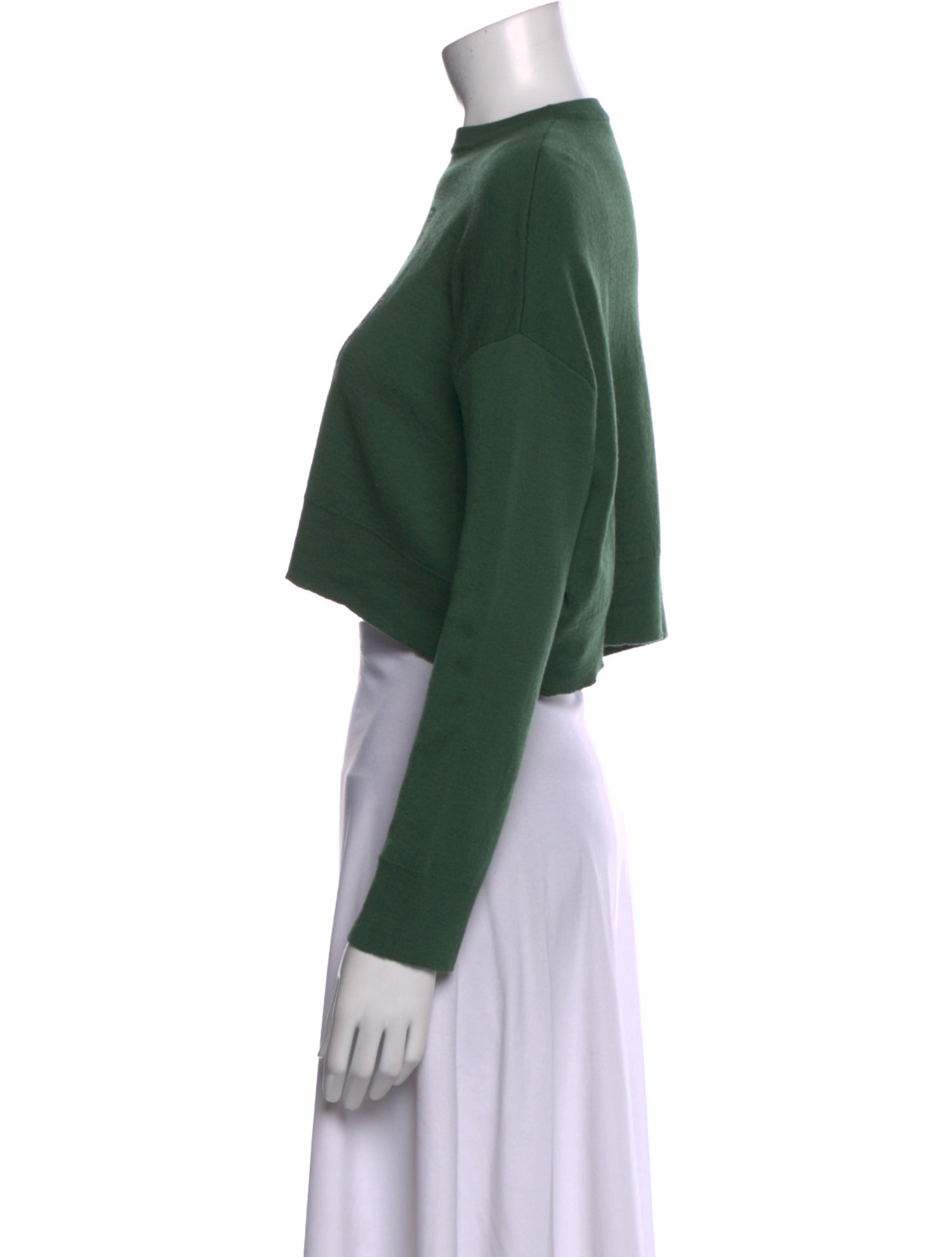 Max Mara Virgin Wool Graphic Print Sweater