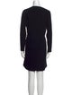 Max Mara Crew Neck Mini Dress