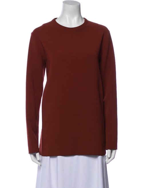 Max Mara Virgin Wool Crew Neck Sweatshirt