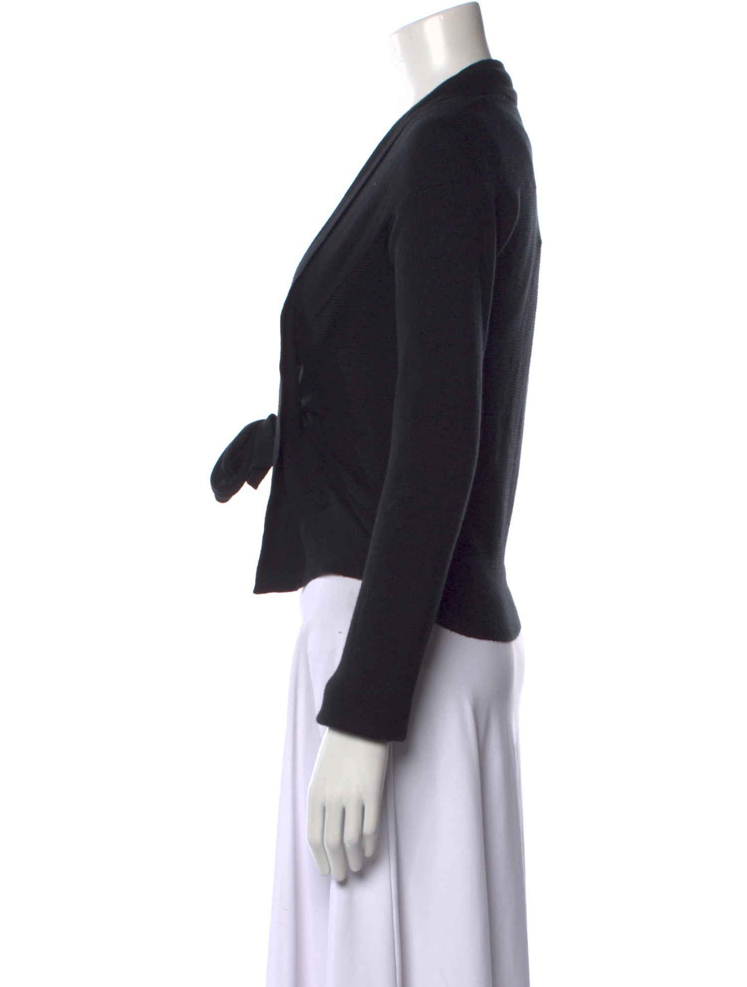 Max Mara Silk V-Neck Sweater