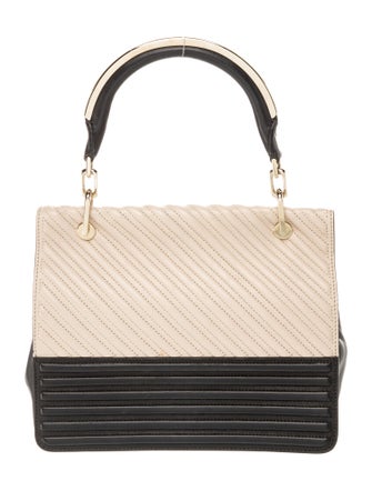 Max Mara Leather Top Handle Bag