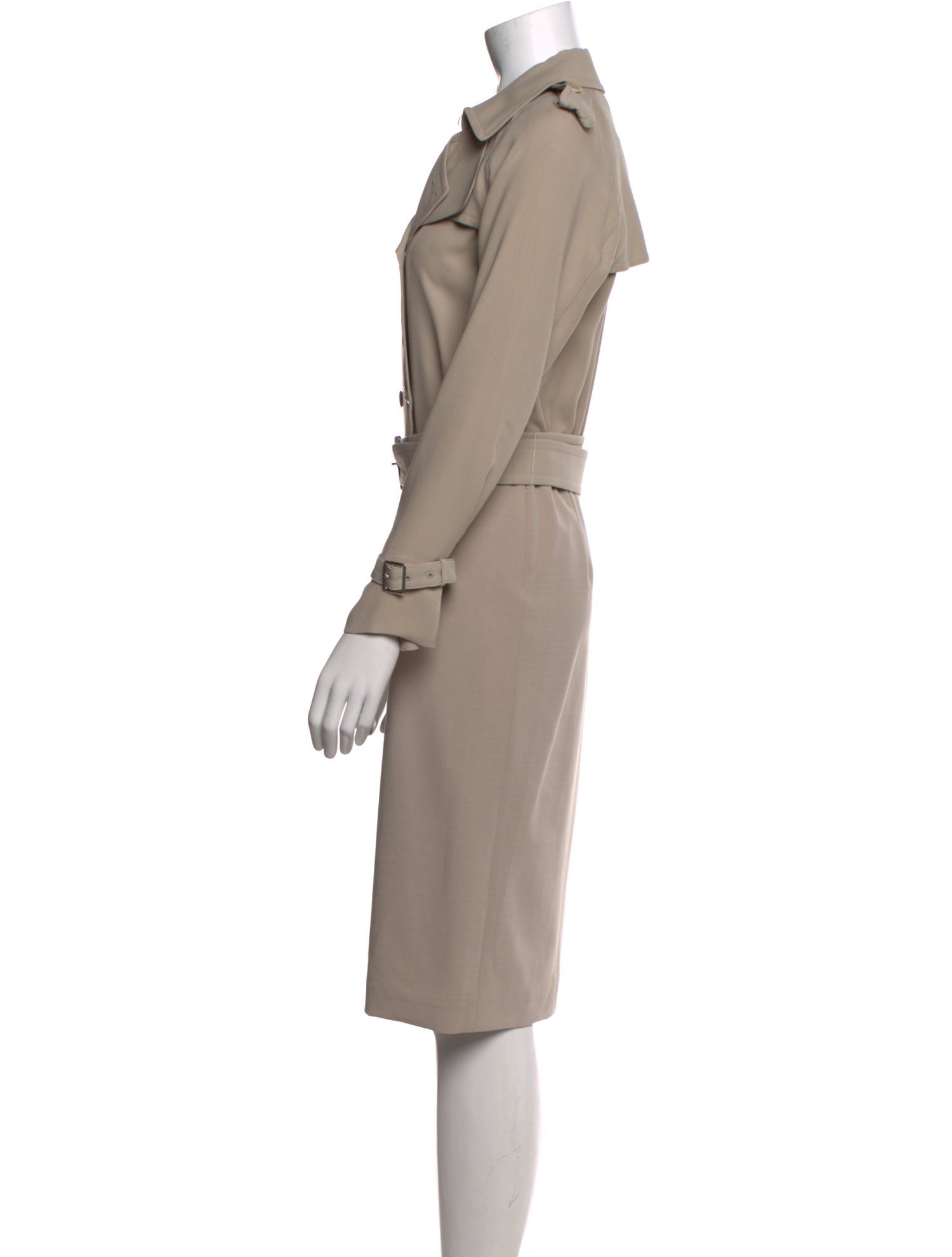 Max Mara Silk Midi Length Dress