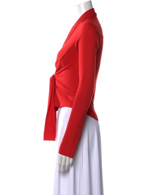 Max Mara Silk V-Neck Sweater