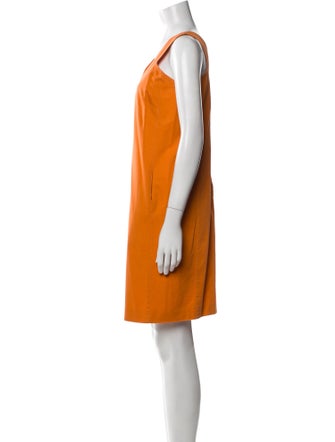 Max Mara V-Neck Mini Dress