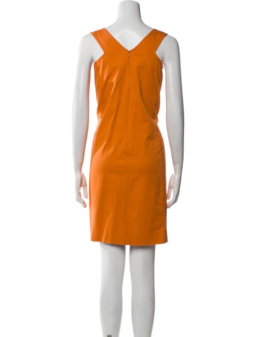 Max Mara V-Neck Mini Dress