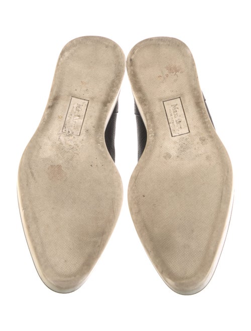 Max Mara Leather Loafers