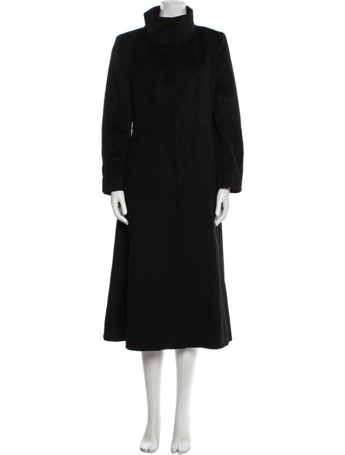 Max Mara Virgin Wool Faux Fur Coat
