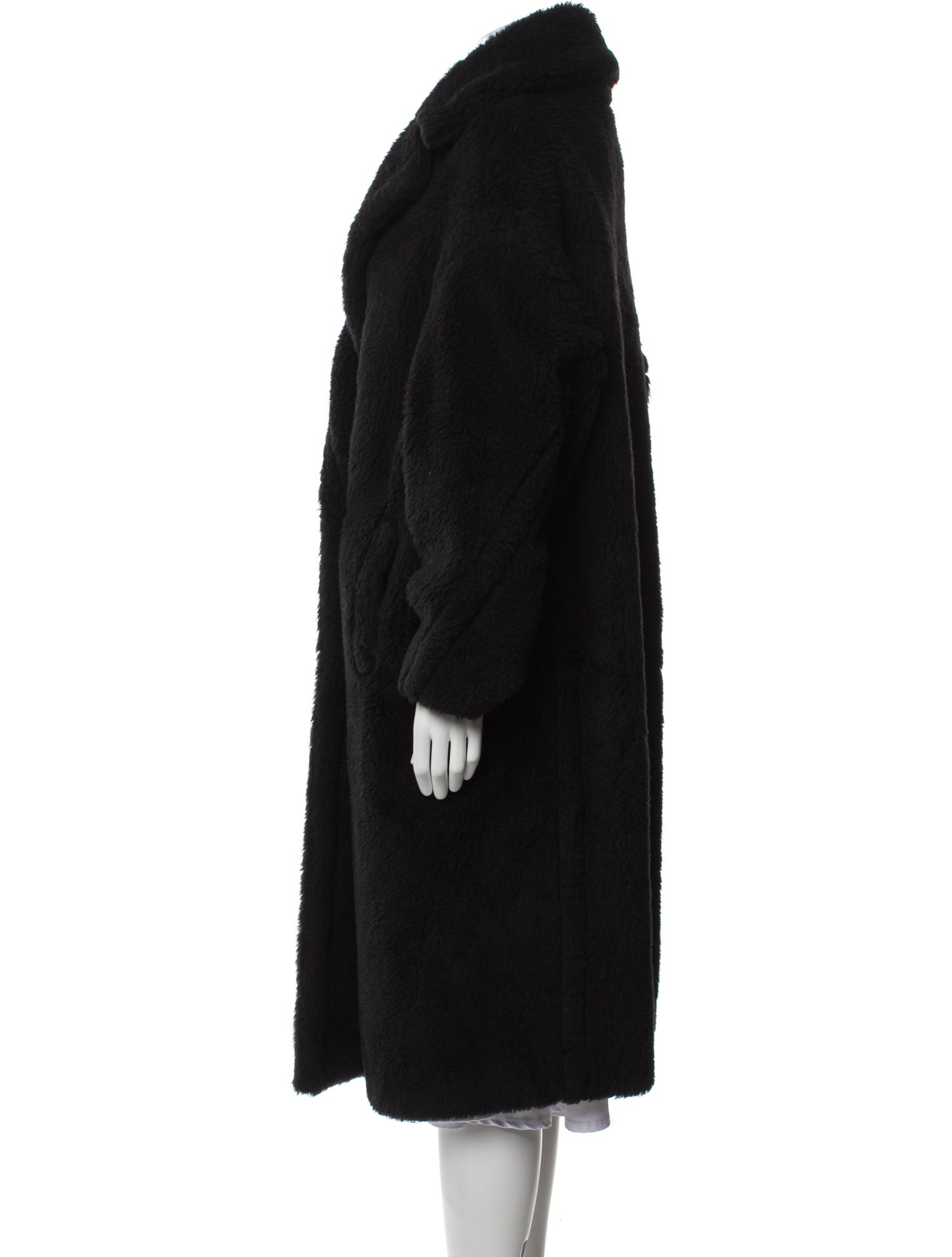 Max Mara Alpaca Faux Fur Coat