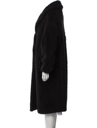 Max Mara Alpaca Faux Fur Coat