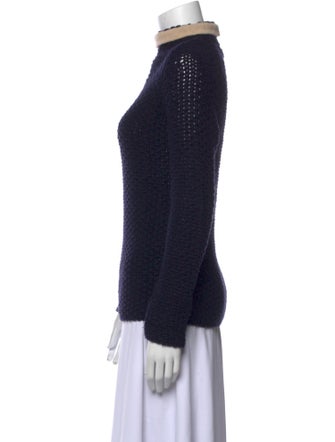 Max Mara Virgin Wool Turtleneck Sweater