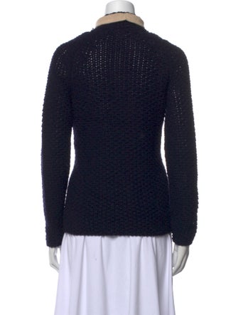 Max Mara Virgin Wool Turtleneck Sweater