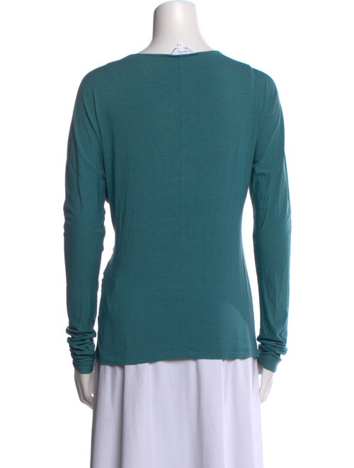 Max Mara V-Neck Long Sleeve Blouse