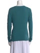 Max Mara V-Neck Long Sleeve Blouse