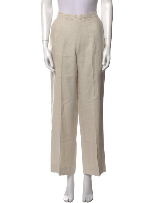 Max Mara Linen Wide Leg Pants